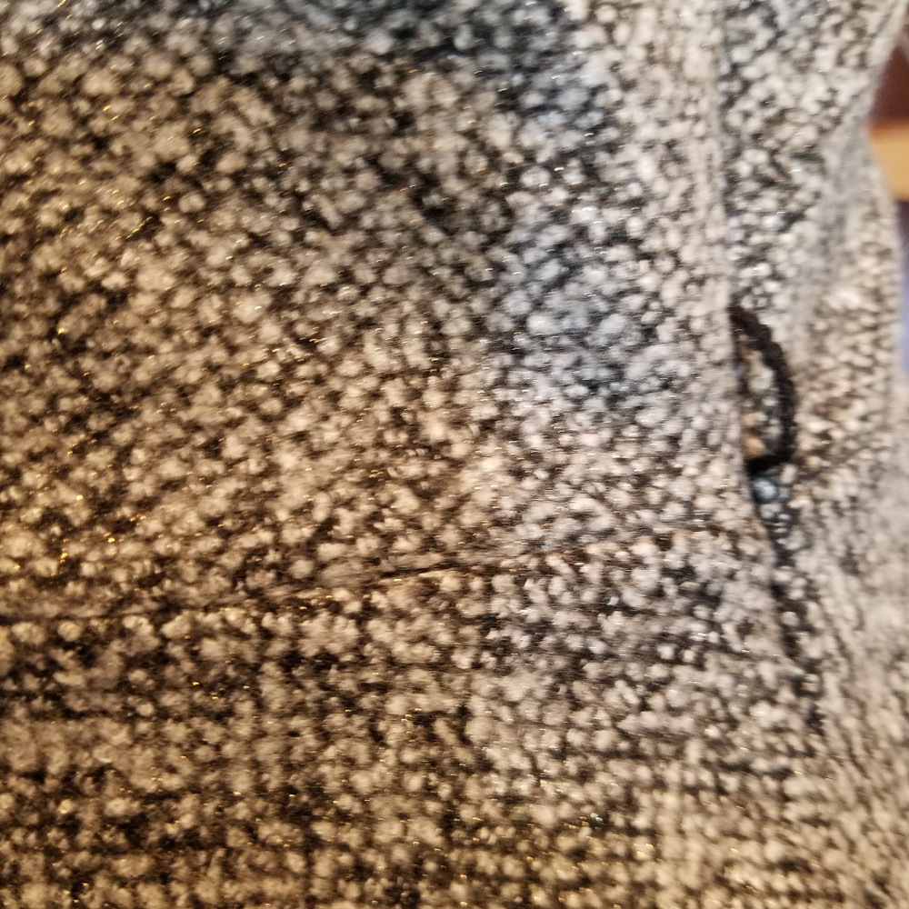 BEBE - Tweed Peplum Suit top sleeveless - Picture 4 of 8